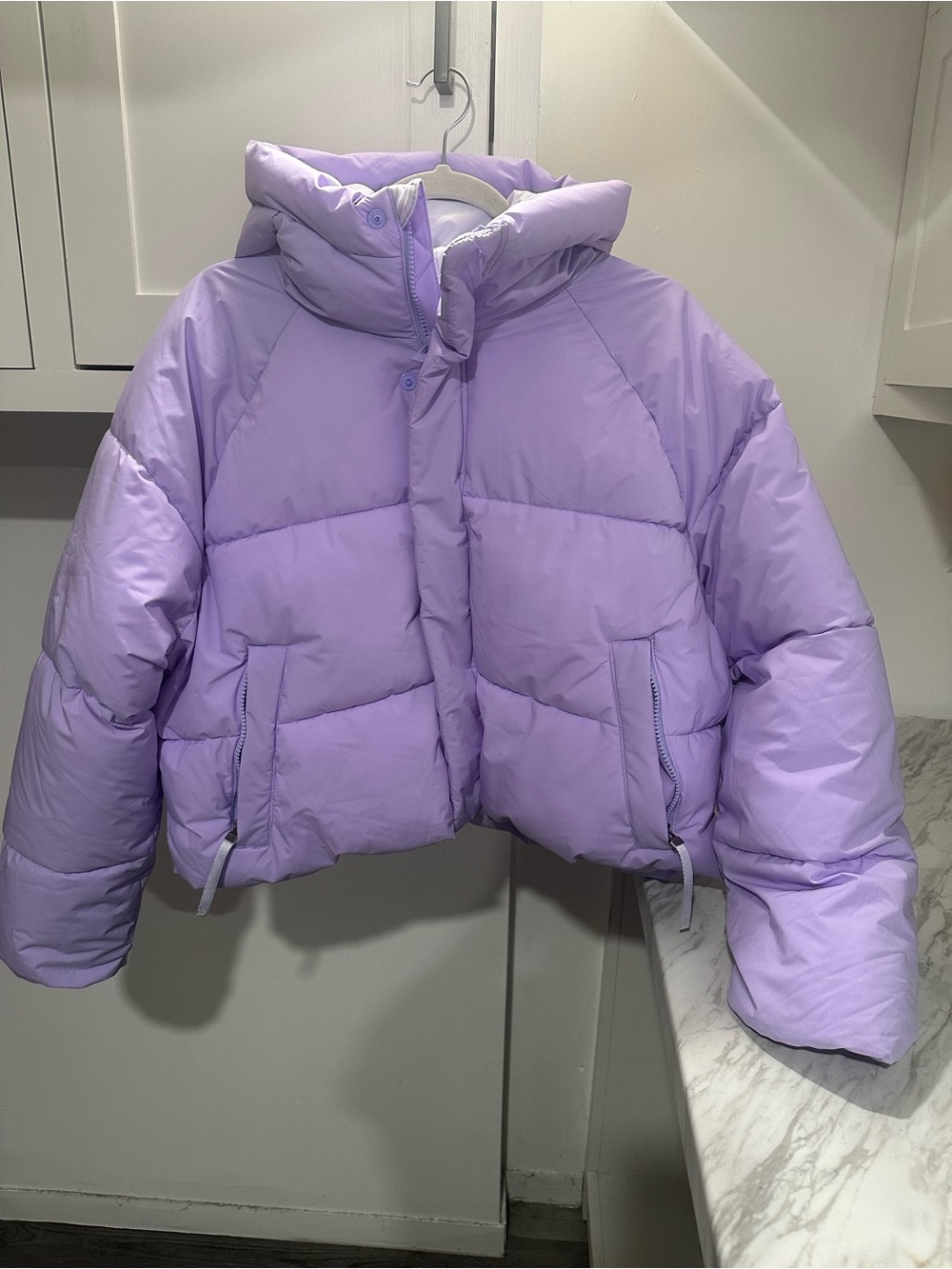 Women’s Lavender Puffer Jacket - Brand all in motion